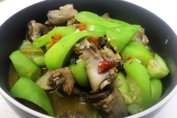 小排焖茄瓜的做法图解8