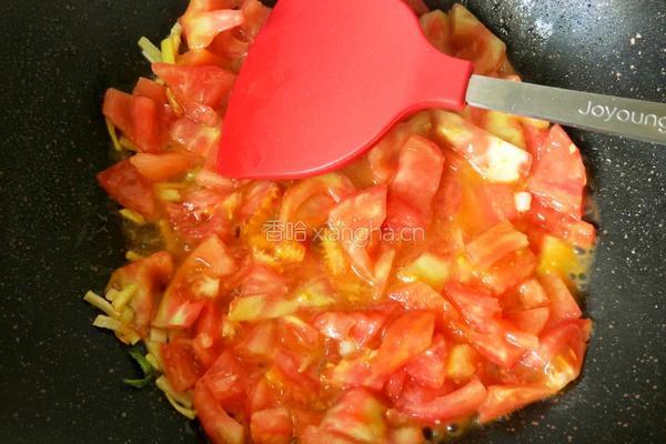 茄汁金针菇炖豆腐的做法图解8