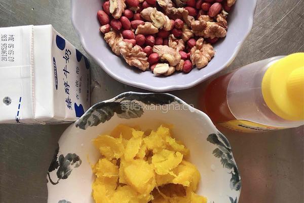 南瓜坚果饮的做法图解7