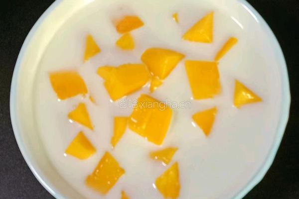 芒果蜜豆西米露的做法图解11