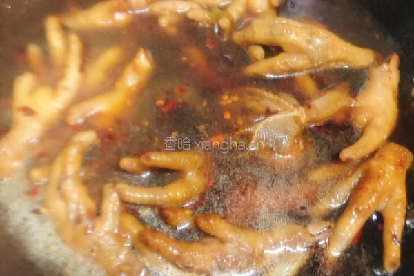 卤鸡爪的做法图解7