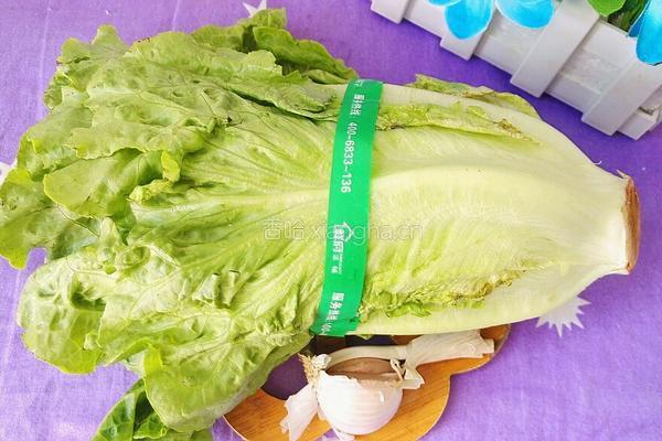 糖醋生菜的做法图解1