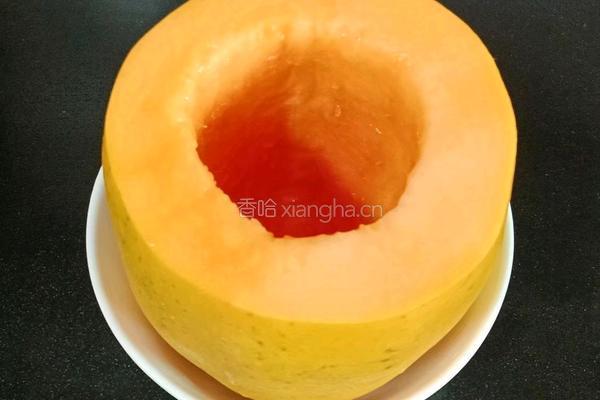 木瓜椰奶冻的做法图解3