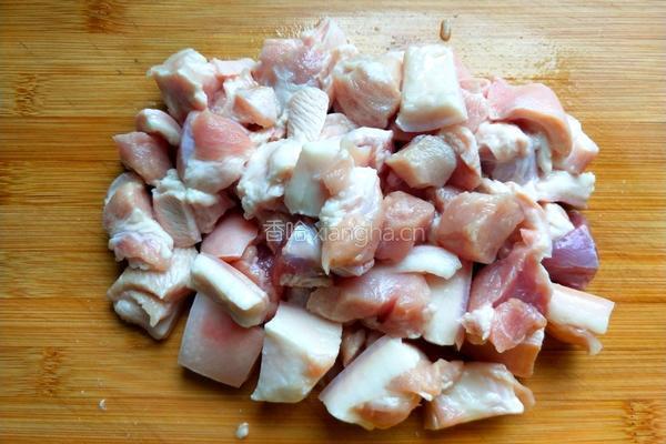 鲜豆角炖肉的做法图解3