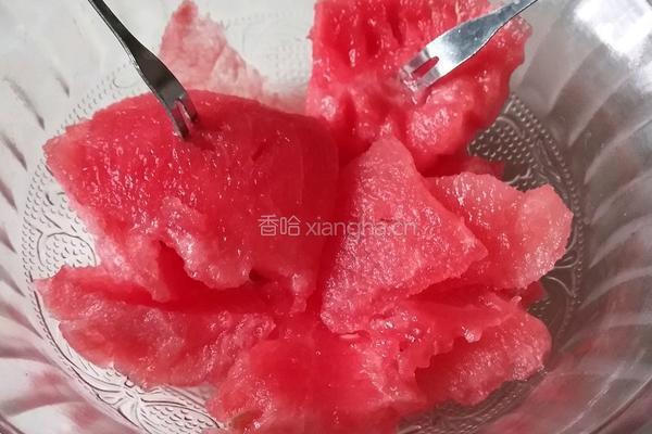西瓜汁的做法图解2