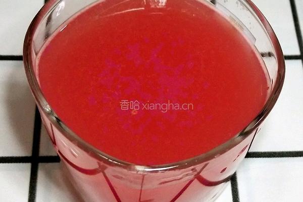 西瓜汁的做法图解10
