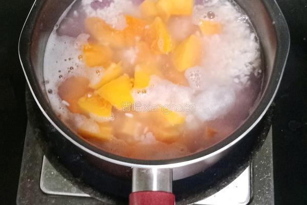 酒酿芋圆木瓜的做法图解13