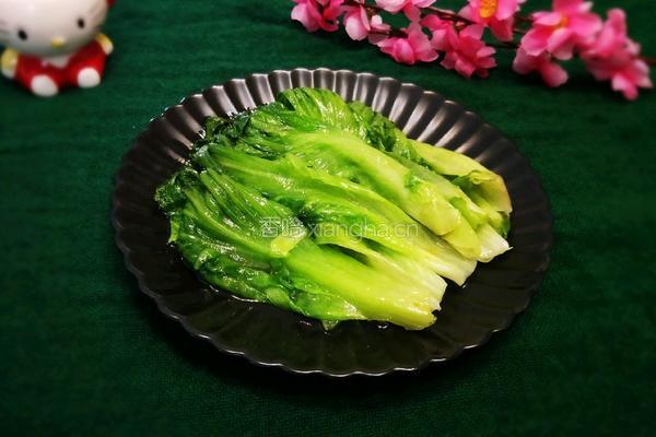 脆爽生菜的做法图解8
