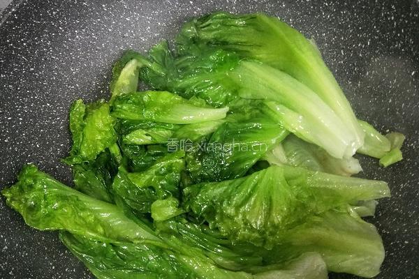 脆爽生菜的做法图解5