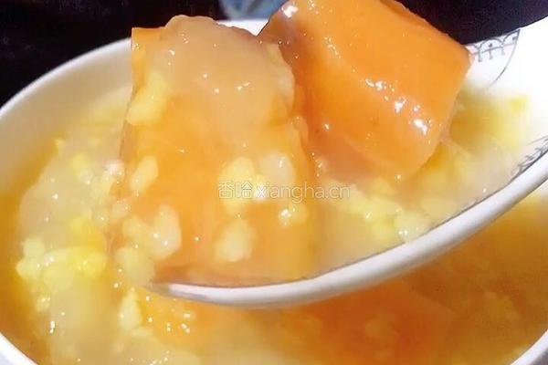 玉米红薯银耳羹的做法图解18