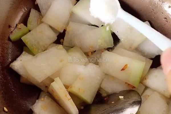 爽口冬瓜片的做法图解9