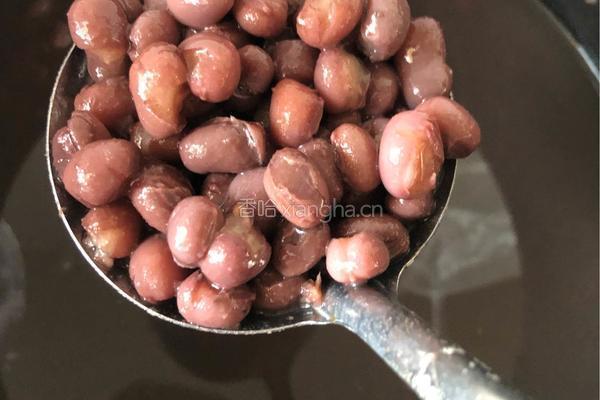 糯米粉豆沙切糕的做法图解4