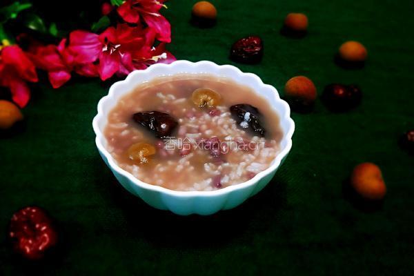 红枣桂圆红豆粥的做法图解13