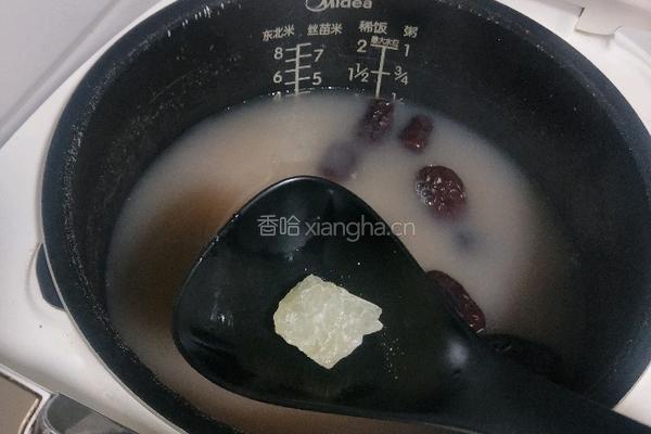 红枣桂圆红豆粥的做法图解11