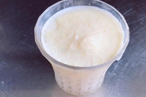 玫瑰紫薯牛奶冰沙的做法图解2