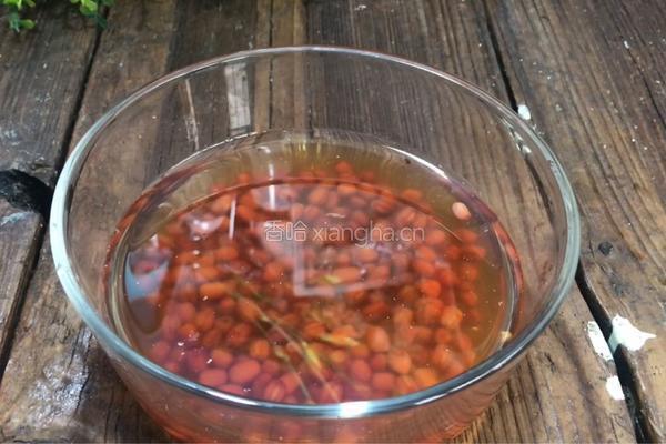 红豆冰棒的做法图解1