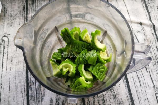 清凉苦瓜饮的做法图解5