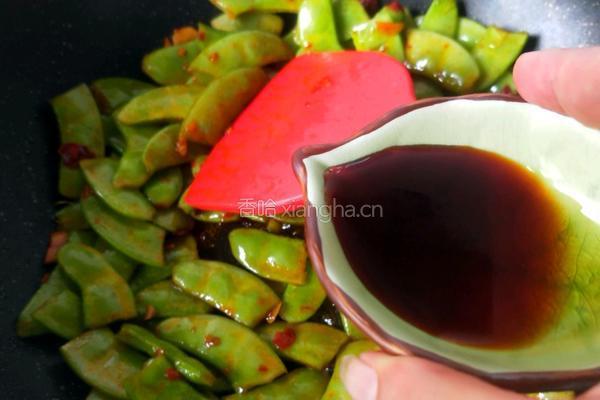 辣炒白扁豆的做法图解8
