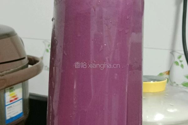 紫薯牛奶小方糕的做法图解5