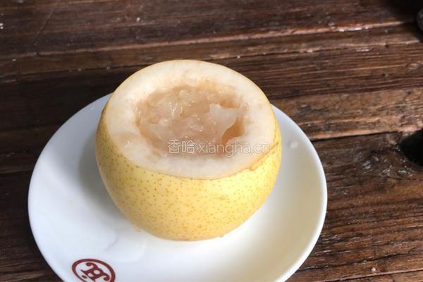 银耳雪梨盅的做法图解12
