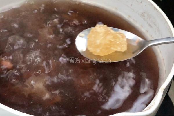红豆银耳汤的做法图解7