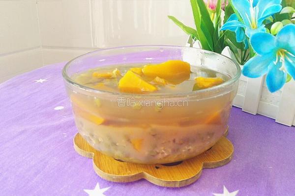 南瓜绿豆汤的做法图解9
