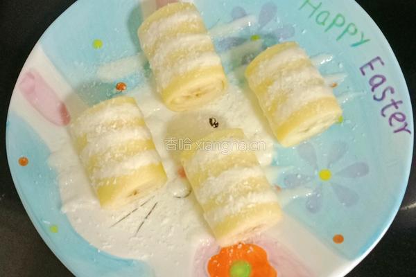 宝宝版香蕉班戟卷的做法图解10