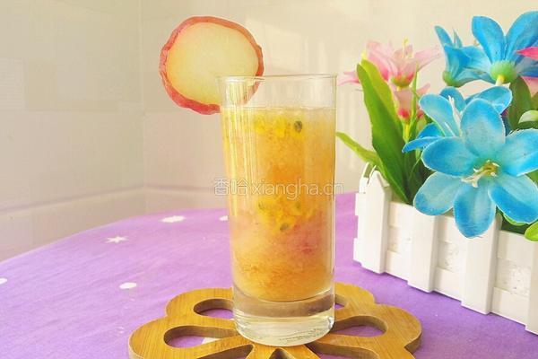 百香果莲雾苹果汁的做法图解12