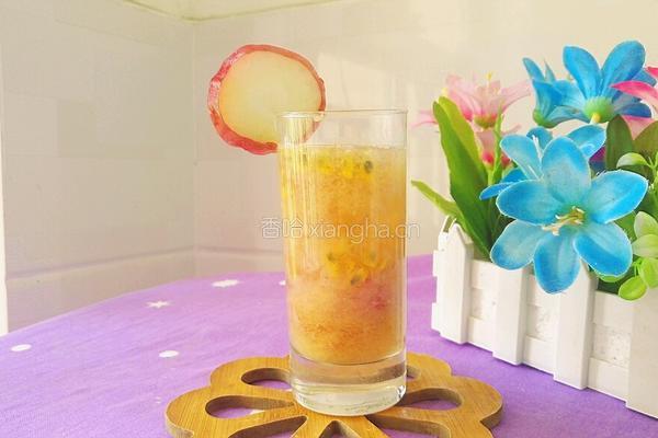 百香果莲雾苹果汁的做法图解9