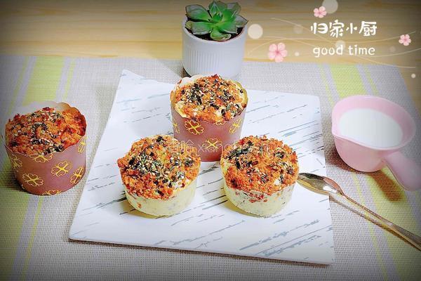 肉松海苔麦芬蛋糕的做法图解17