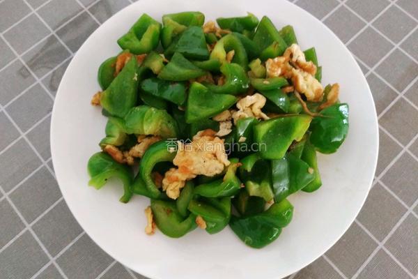 青椒炒蛋的做法图解8