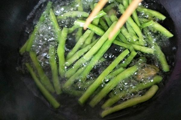 拌四季豆的做法图解4