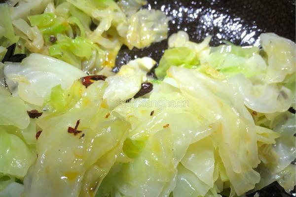 炝炒圆白菜的做法图解8