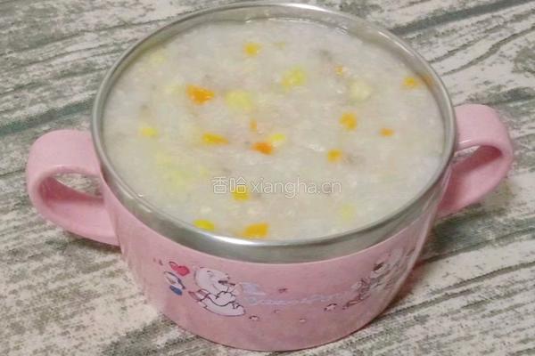 猪肉玉米粥 (宝宝辅食）的做法图解10