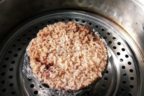 红糖紫米甜饭的做法图解14