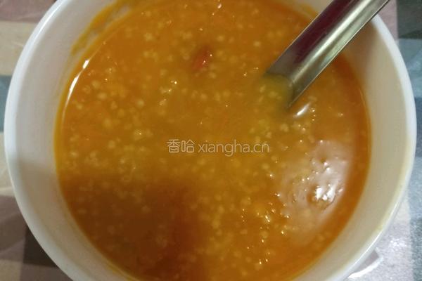 南瓜小米粥