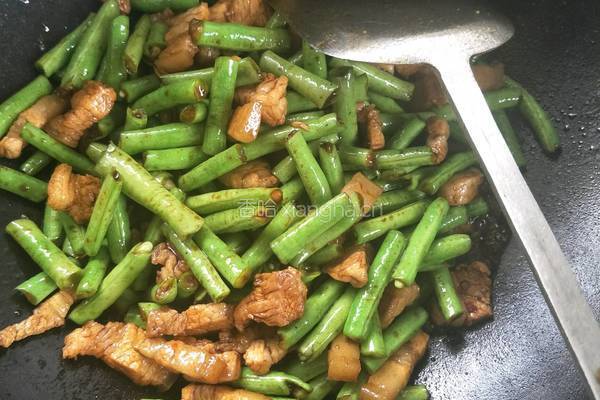 豆角肉饭的做法图解5
