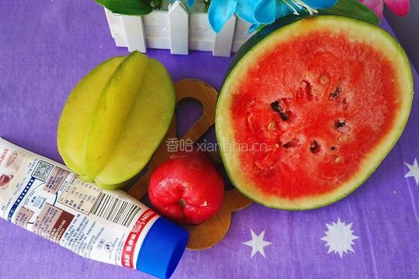 如莲星星沙拉的做法图解1