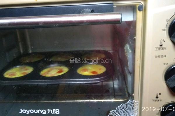 营养蔬菜鸡蛋杯的做法图解6