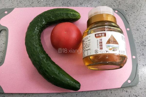 西红柿黄瓜生饮的做法图解1