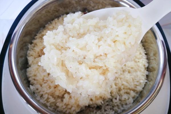 蒸红豆糯米饭的做法图解9
