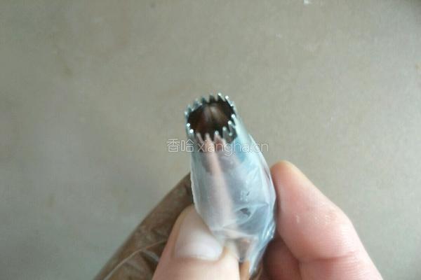 可可巧克力豆曲奇的做法图解7