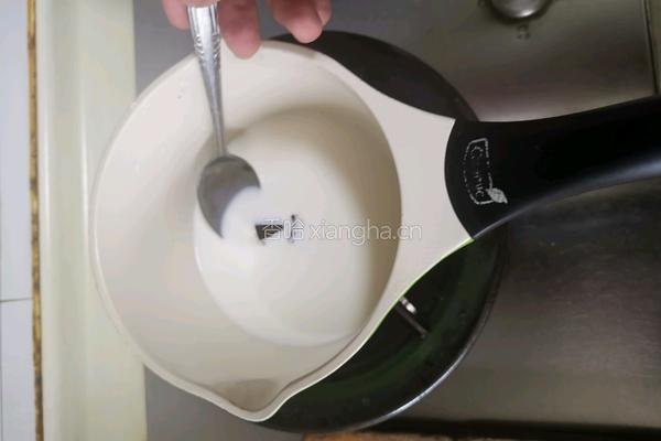 红糖姜撞奶的做法图解4