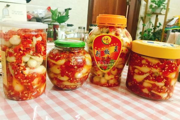 剁椒腌茭头