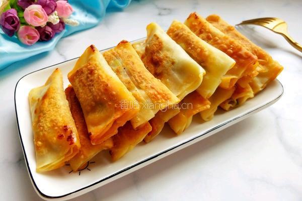 馄饨皮锅贴的做法图解1