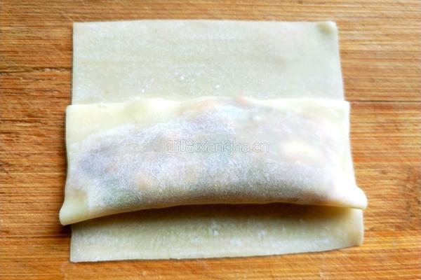 馄饨皮锅贴的做法图解16
