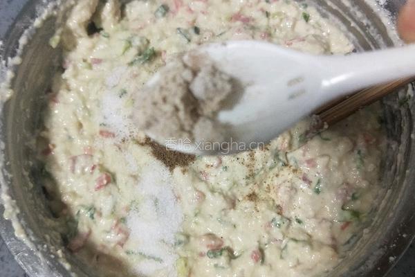 豆腐杂蔬饼的做法图解13