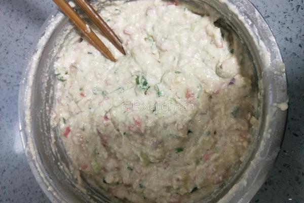 豆腐杂蔬饼的做法图解16
