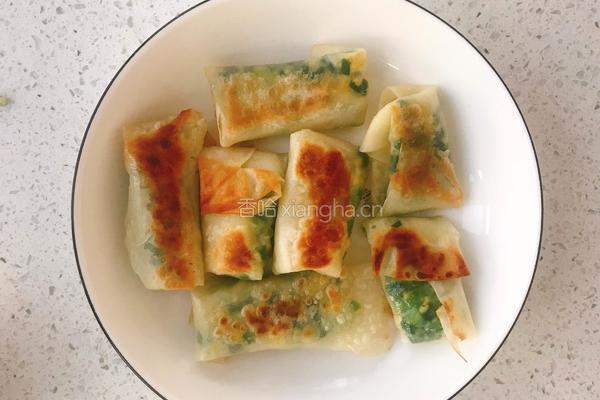 韭菜鸡蛋锅贴的做法图解6
