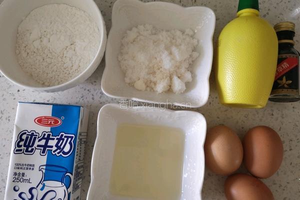 棋盘格子蛋糕的做法图解1